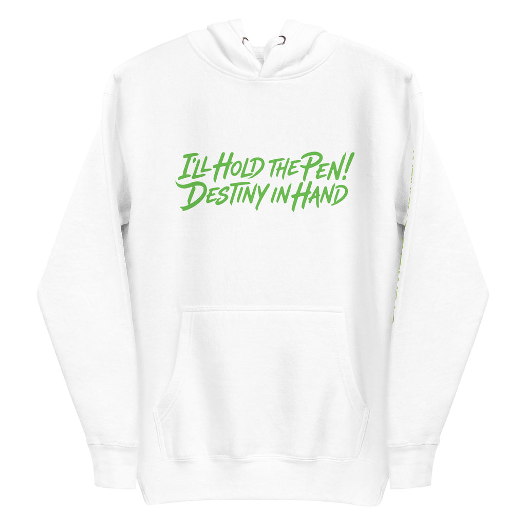 "ILL HOLD THE PEN" Performance Hoodie.