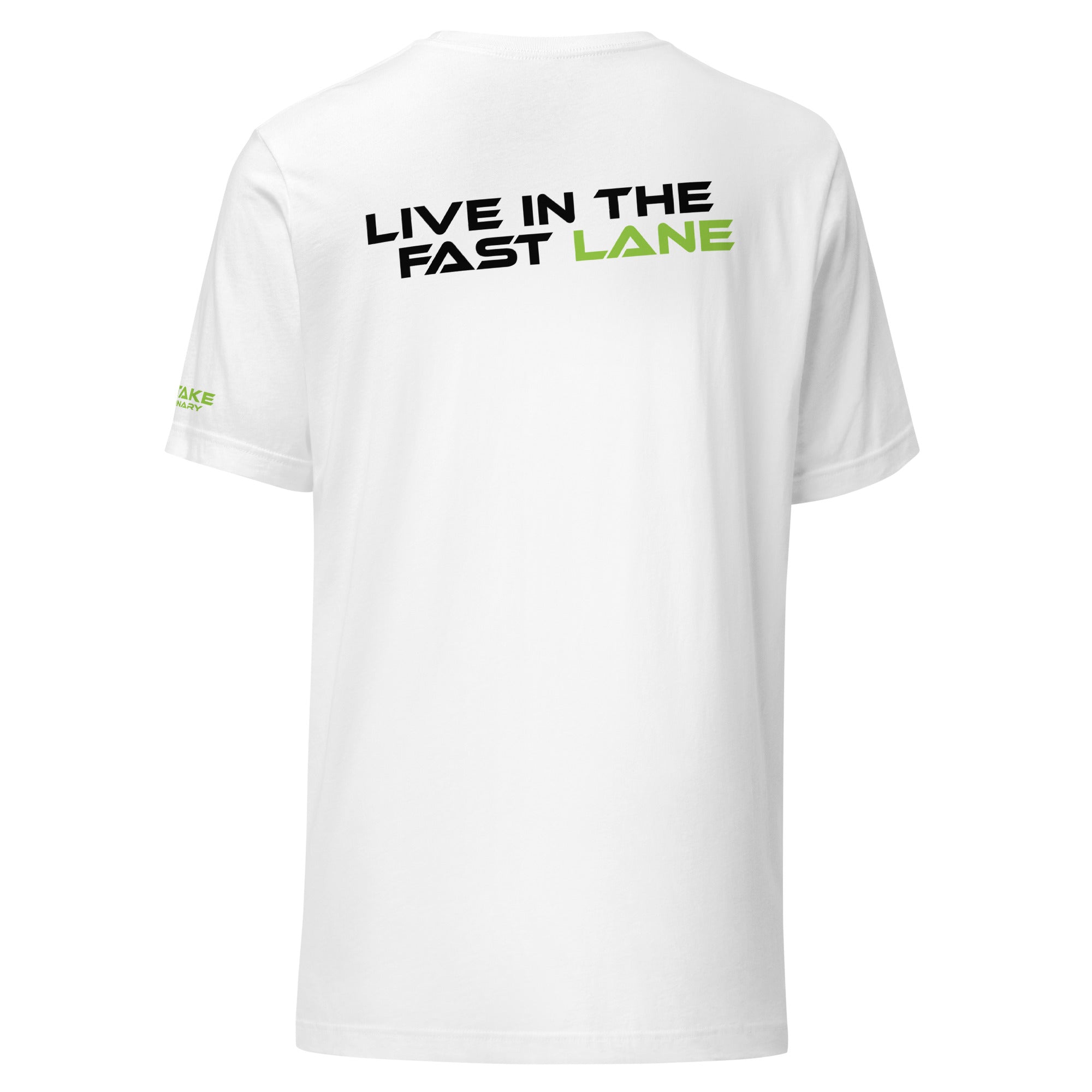 "LIVE IN THE FAST LANE" Performance T-Shirt.